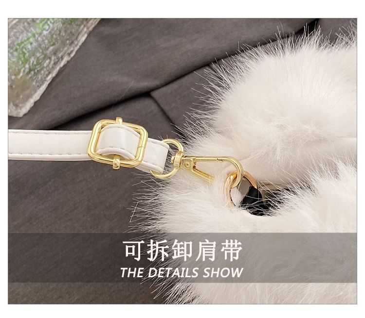 Bag Fluffy Crossbody Plain