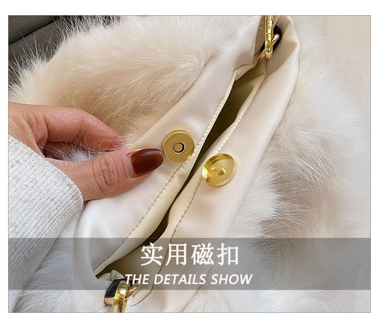 Bag Fluffy Crossbody Plain