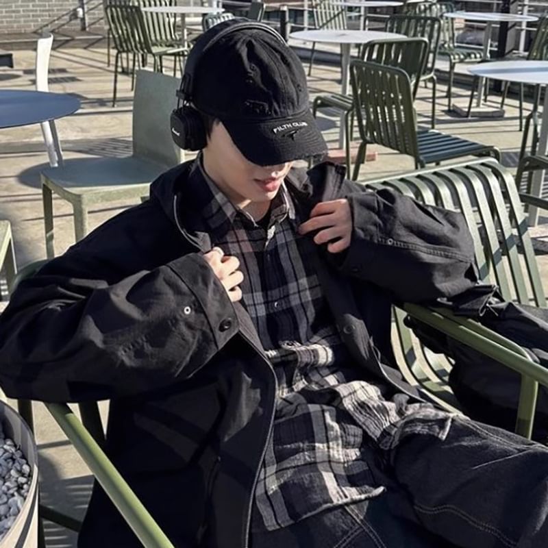 Baseball Lettering Cap Distressed