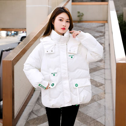 Hooded Zip-Up Padded Jacket