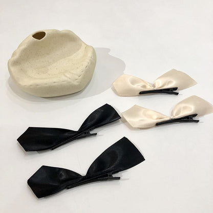 Fabric Clip Bow Hair