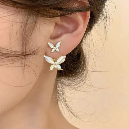Jacket Butterfly Ear Alloy