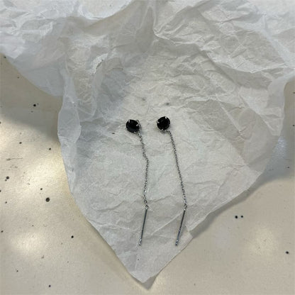 Rhinestone Alloy Earring Threader