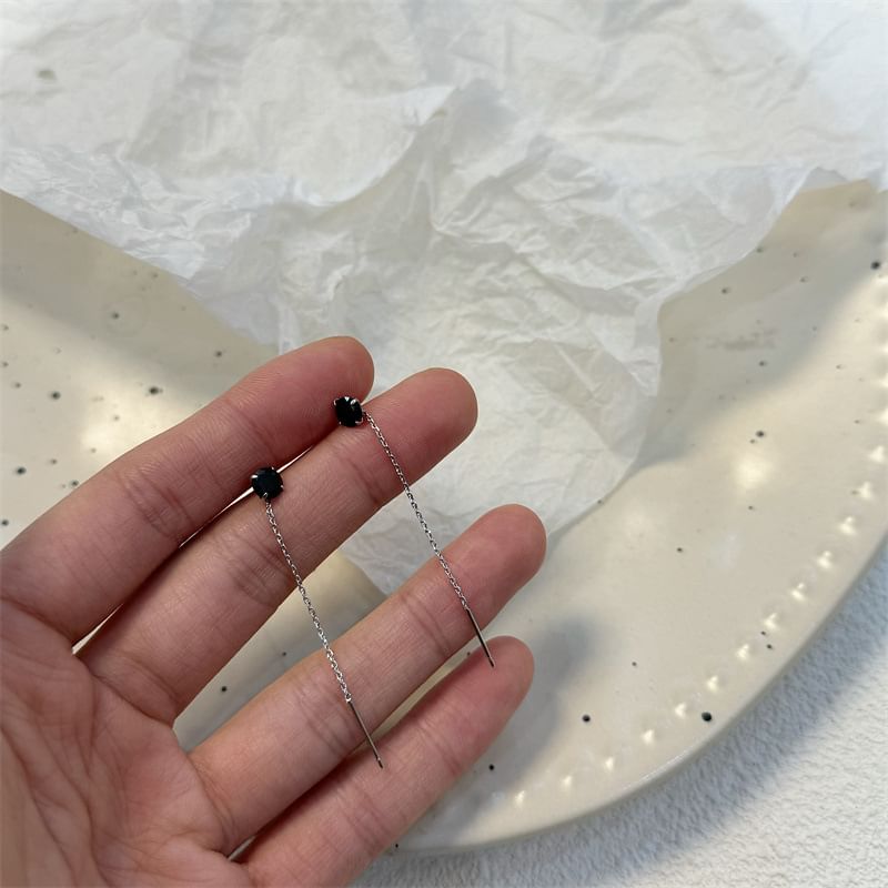 Rhinestone Alloy Earring Threader