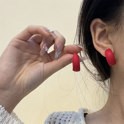 Alloy Open Designs) Hoop (Various Earring