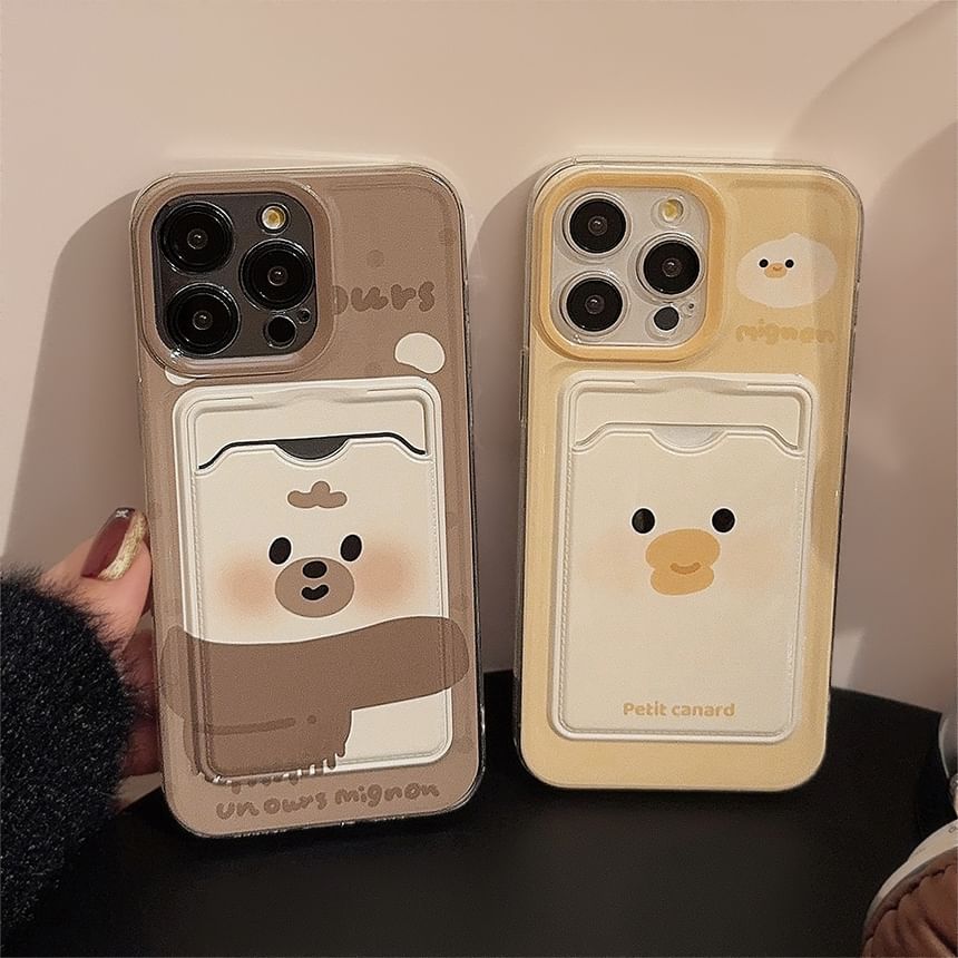 Case Holder Phone Card Animal