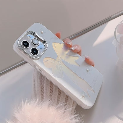 Ribbon Pom Pom Phone Case