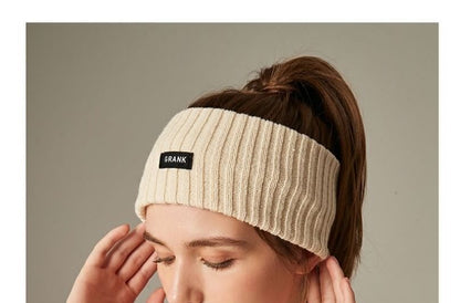 Plain Ribbed Knit Headband