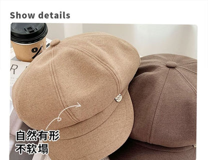 Cap Disc Newsboy Metal