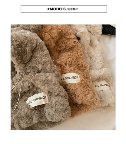 Balaclava Chenille Ear Bear