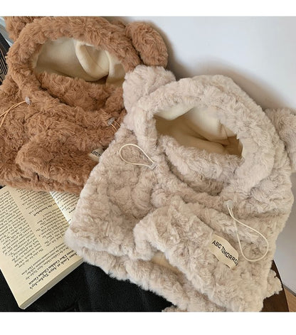 Balaclava Chenille Ear Bear