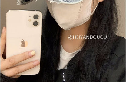 Baseball Washed Distressed Cap Denim