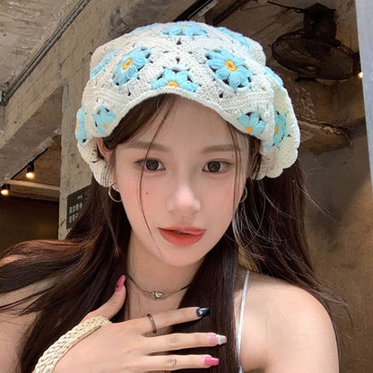 Crochet Knit Headkerchief