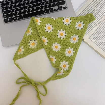 Crochet Knit Headkerchief