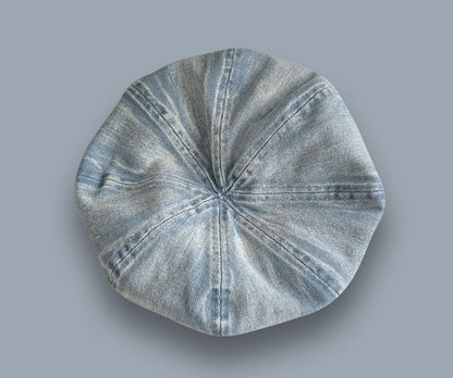 Washed Beret Denim