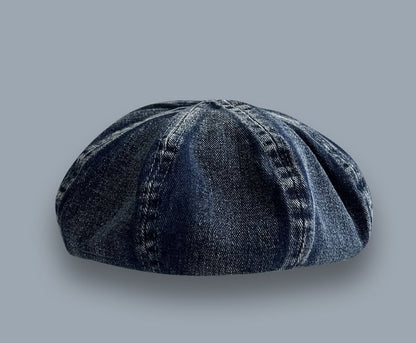 Washed Beret Denim