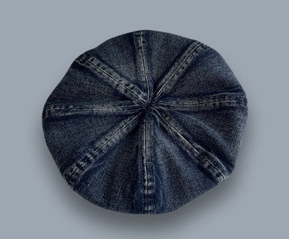 Washed Beret Denim