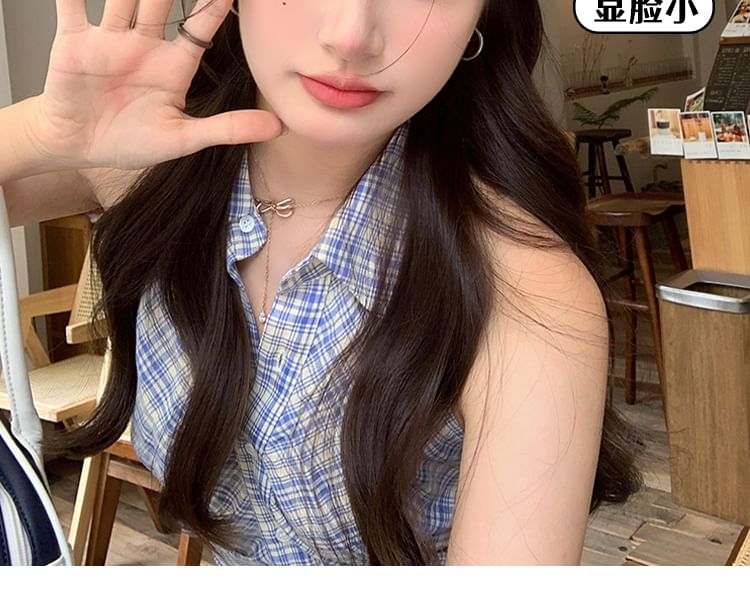 Washed Denim Newsboy Cap