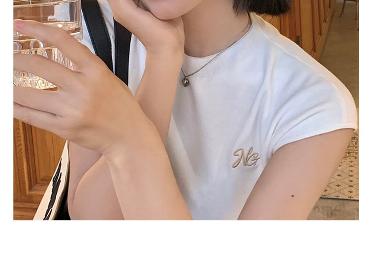 Flat Cap Applique Lettering