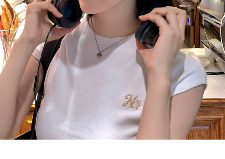 Flat Cap Applique Lettering