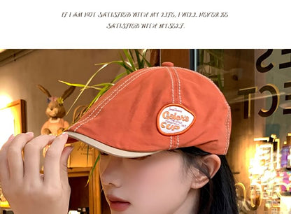 Flat Cap Applique Lettering