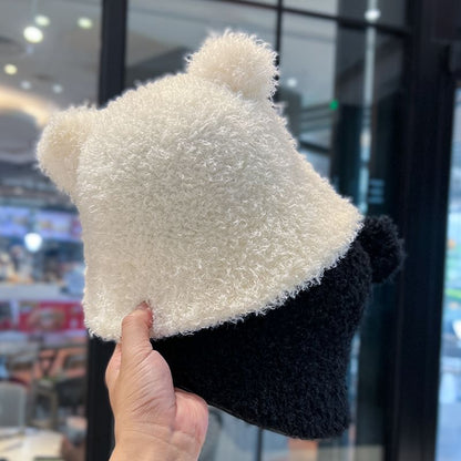 Hat Bear Cloche Ear Fleece