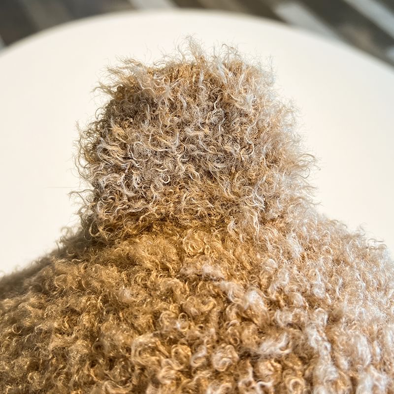 Hat Bear Cloche Ear Fleece