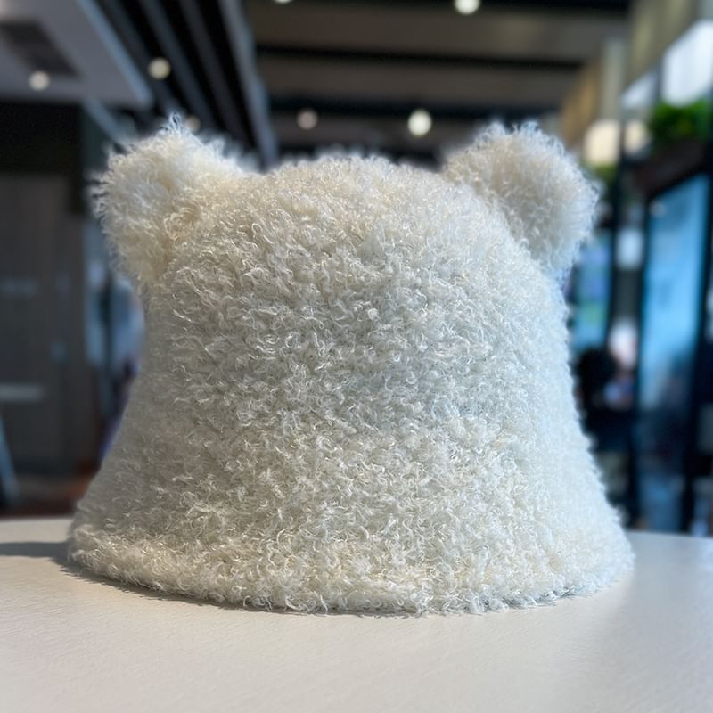 Hat Bear Cloche Ear Fleece