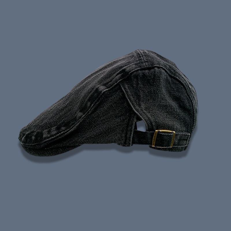 Cap Flat Denim Washed