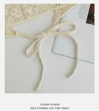 Knit Headkerchief Crochet