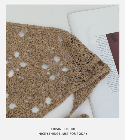 Knit Headkerchief Crochet