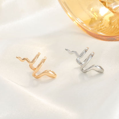 Alloy Cuff Ear Snake