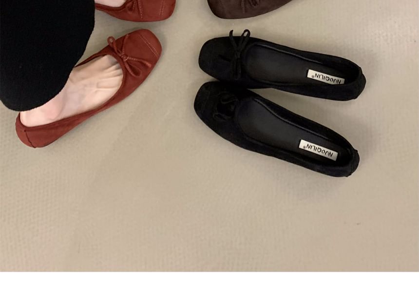 Ribbon Balletcore Flats