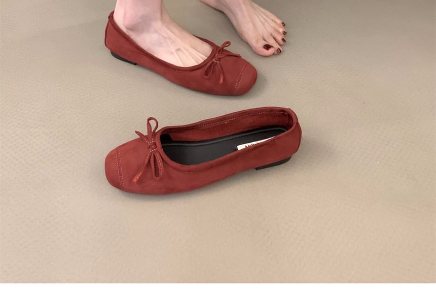 Ribbon Balletcore Flats