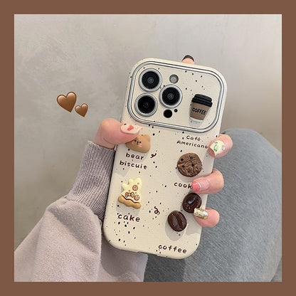 Phone Case Coffee Bear