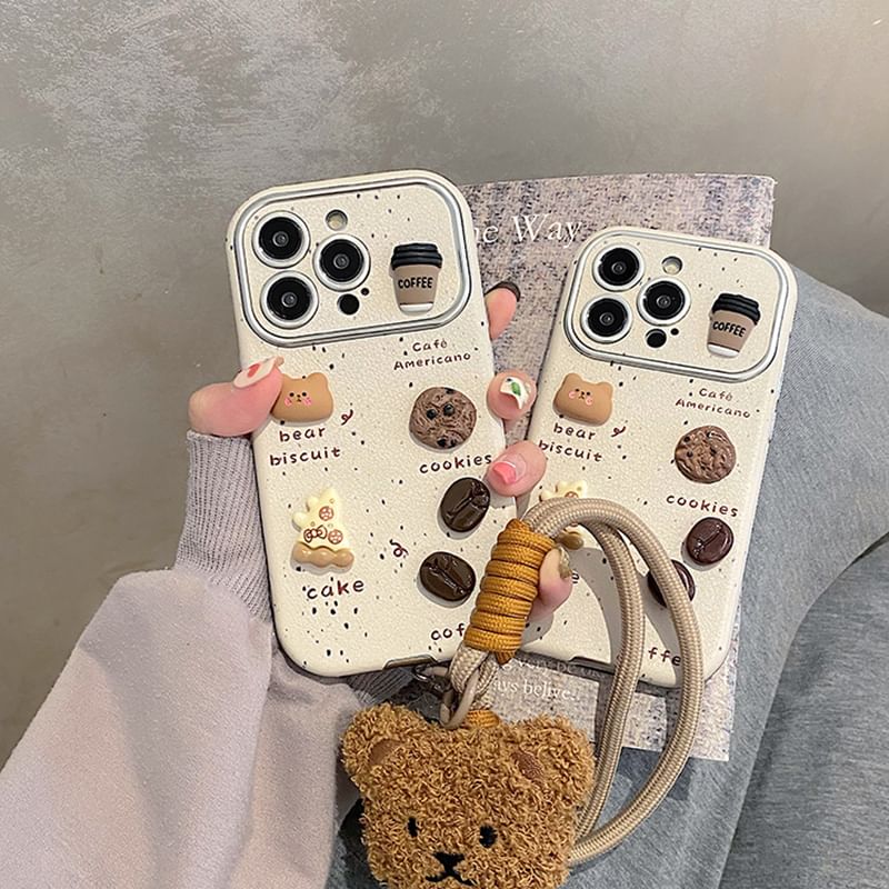 Phone Case Coffee Bear