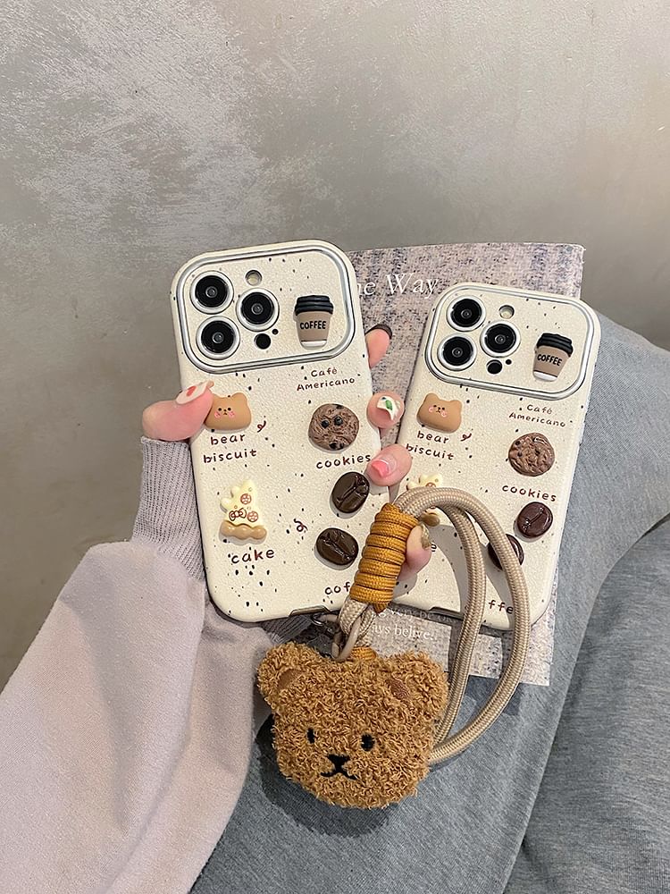 Phone Case Coffee Bear
