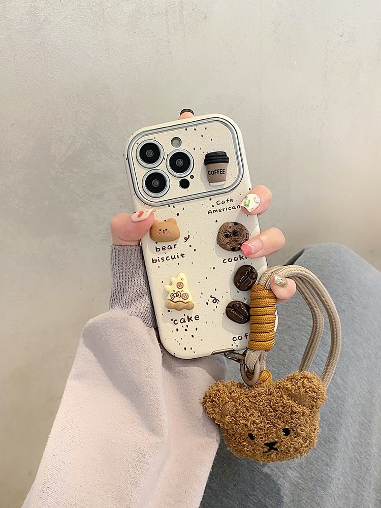 Phone Case Coffee Bear
