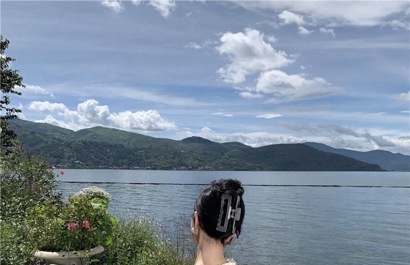 Star Pattern Dress Sleeveless A-Line Midi