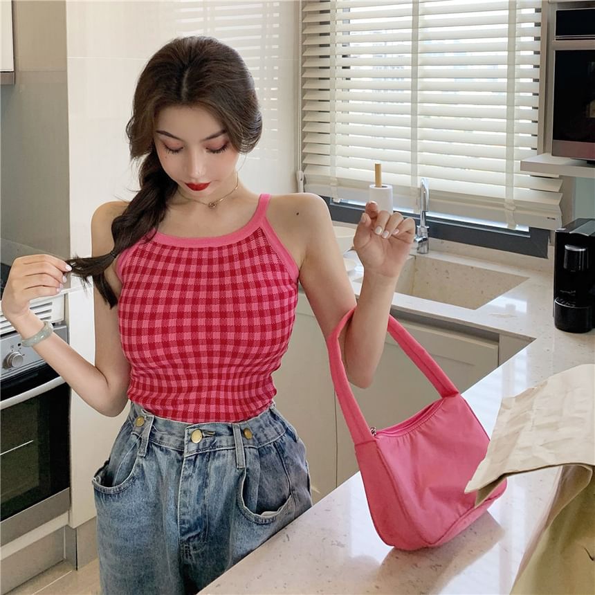 Cami Top Check