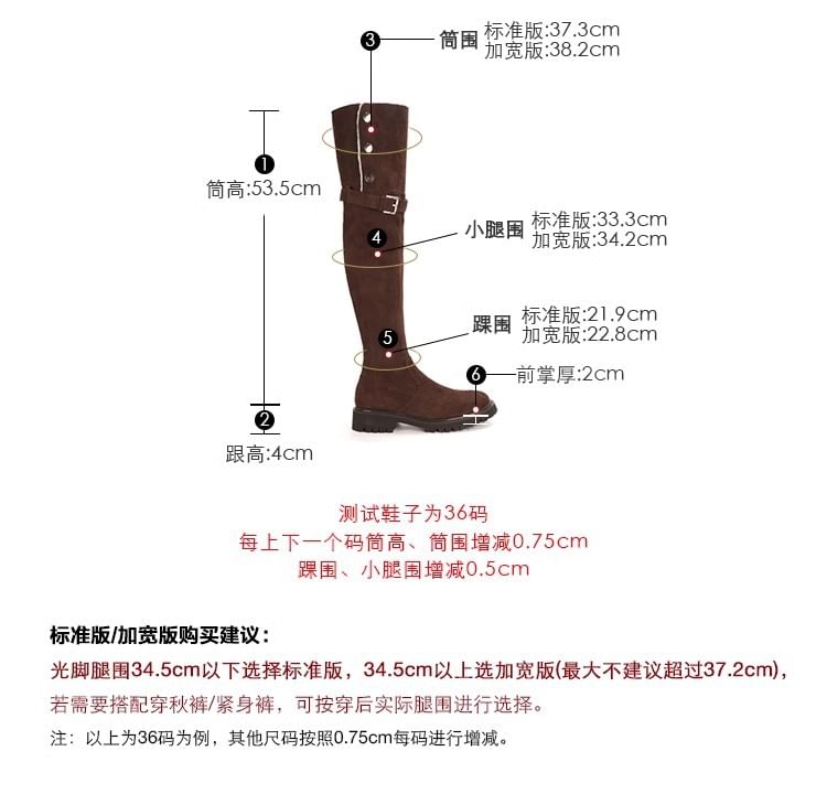 Fleece-Lined Over-the-Knee Boots