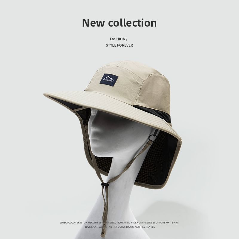 Applique Protection Neck Boonie with Flap Hat Sun