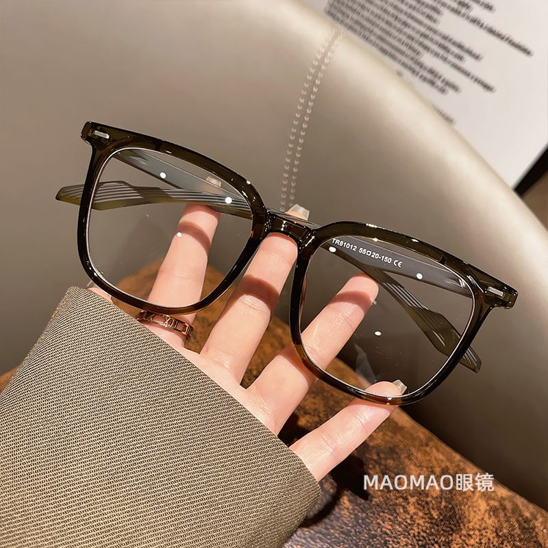 Glasses Blue Blocking Frame Square Light