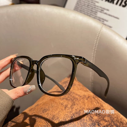 Glasses Blue Blocking Frame Square Light