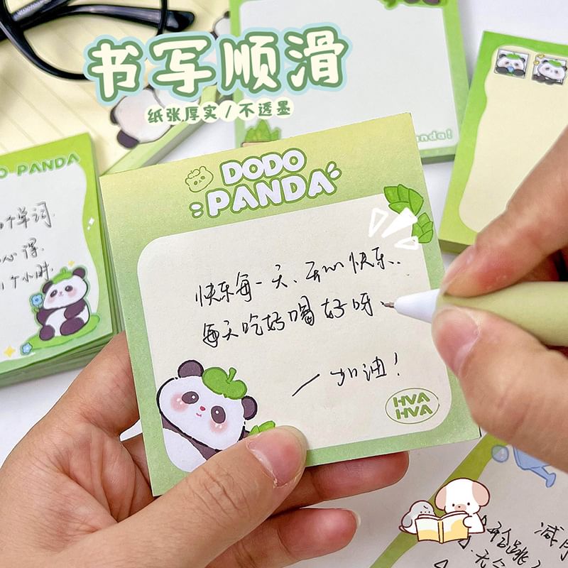 Panda Sticky Note