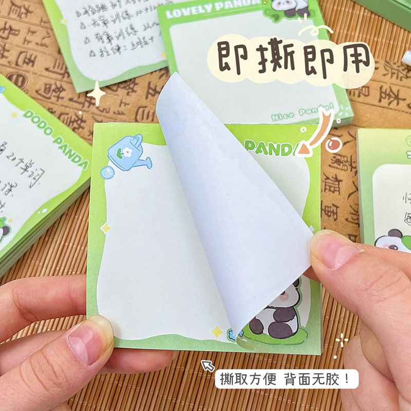 Panda Sticky Note