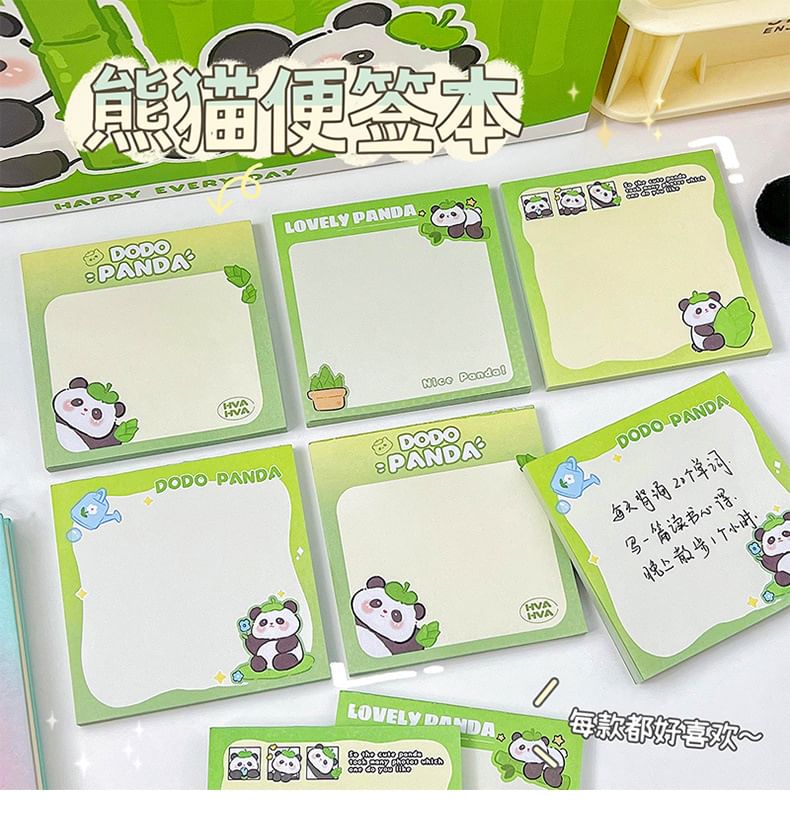 Panda Sticky Note