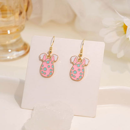 Easter Alloy Drop Earring