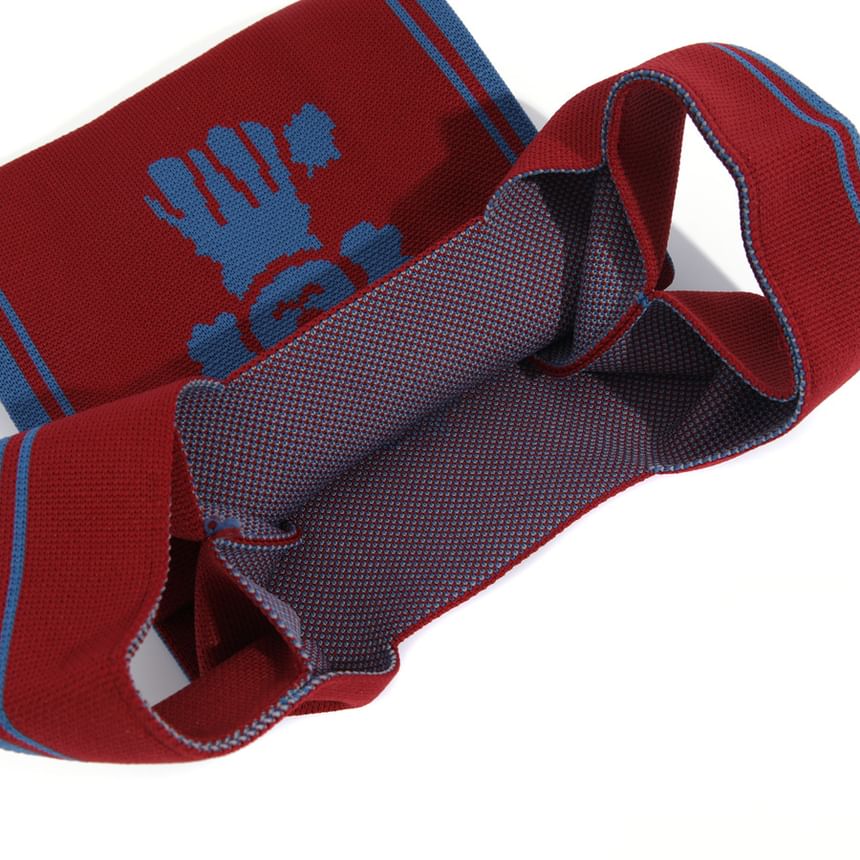 Tote Dog Bag Jacquard Knit