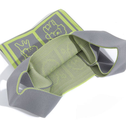 Jacquard Tote Bag Knit Dog